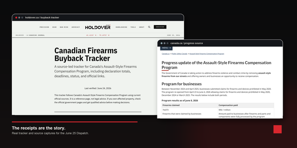 Holdover Tools running on an iPhone.