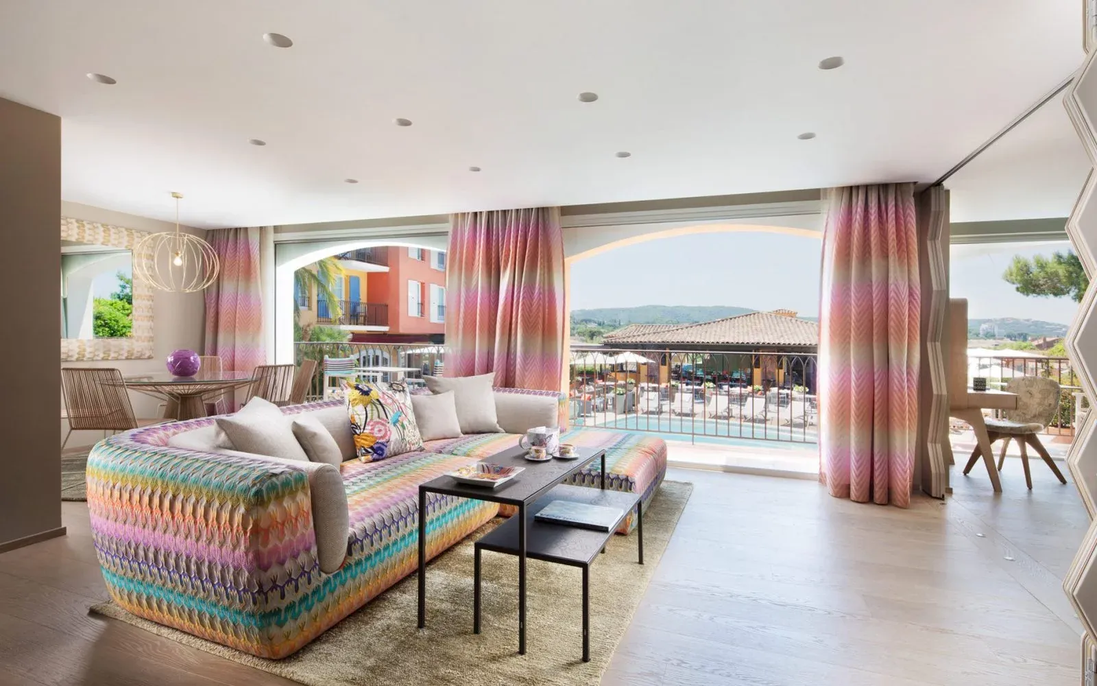L'incroyable Suite Missoni au Byblos Saint Tropez