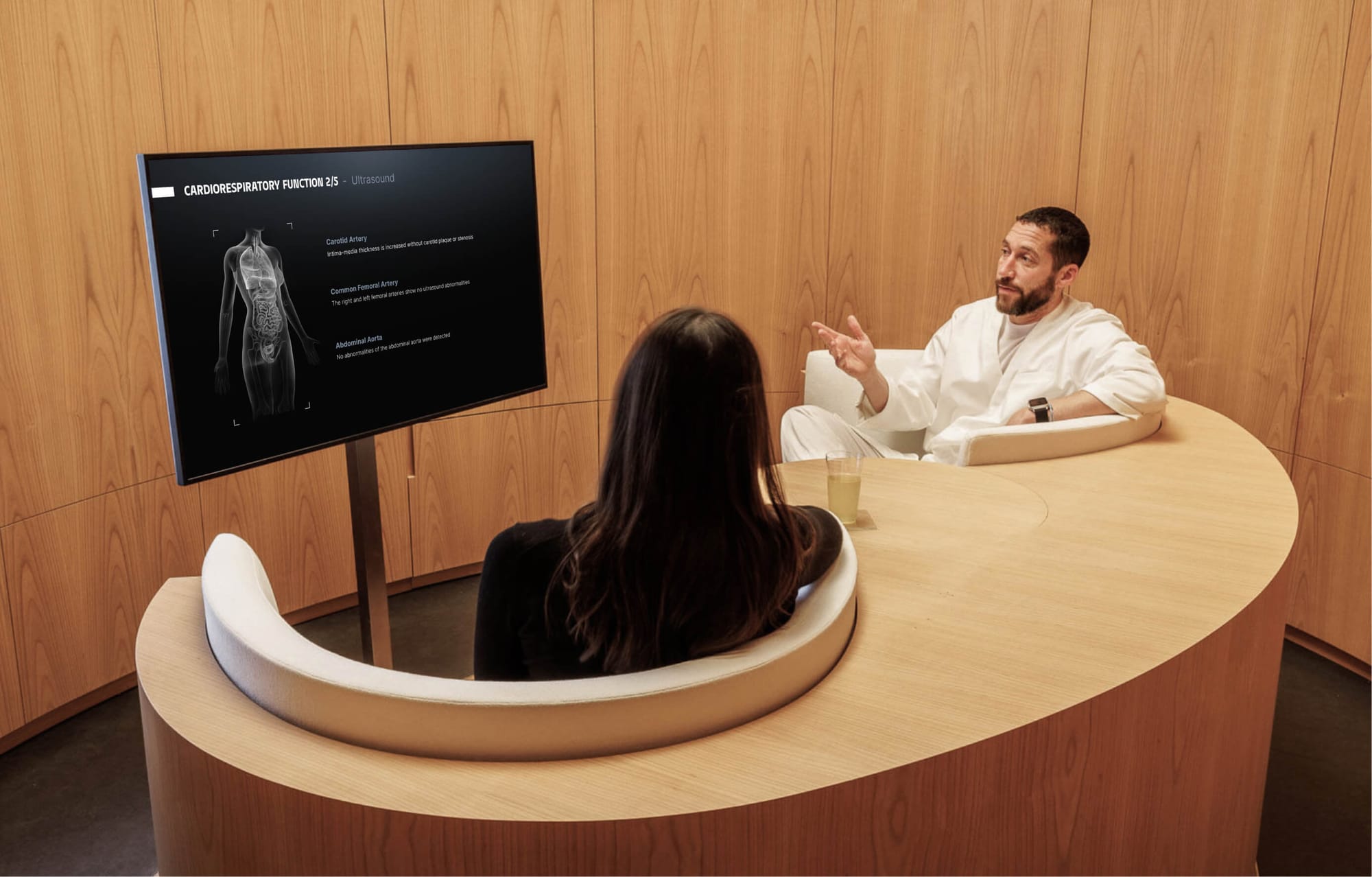 Consultation de restitution des résultats du checkup de santé ZOĪ