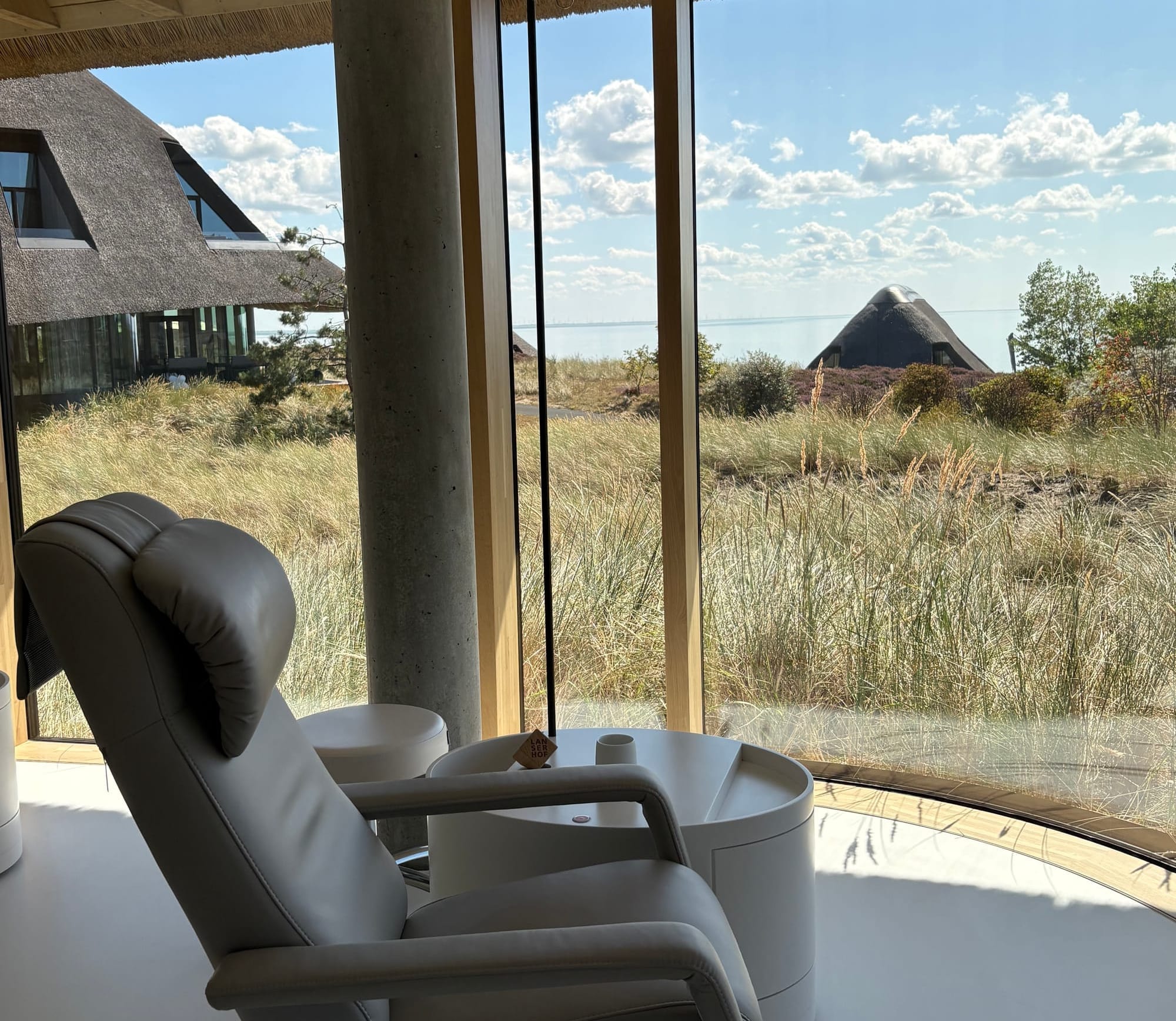 La cabine pour les infusions à Lanserhof Sylt
