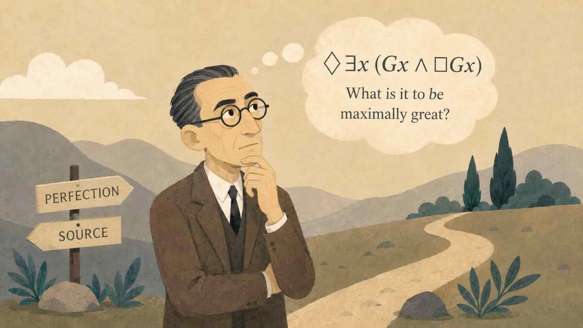 Gödel's God and the Problem of Sourcehood
