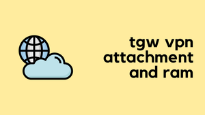 AWS Transit Gateway VPN Attachment and Resource Access Manager (VII)