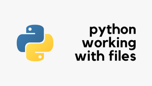 Python Working with Files