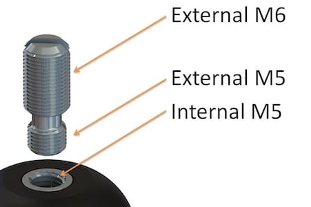 Scan kierreadapteri M5 / M6