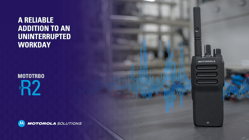 Ammattiradiopuhelin työkäyttöön MOTOTRBO R2