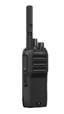 MOTOTRBO R2 tuotekuva sivusta PTT-painikkeen puolelta