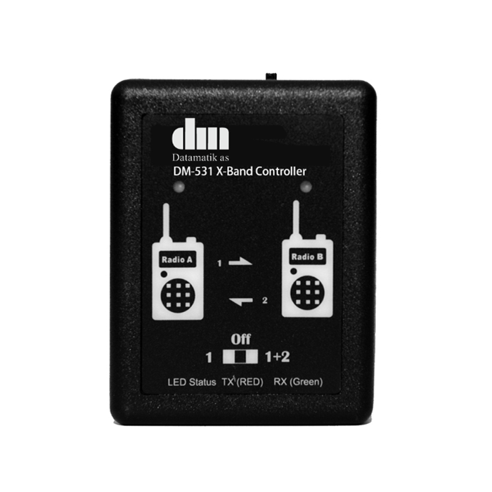 Datamatik DM-531 X-band controller audio-yhdistämiseen