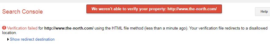 WebmasterToolsError4