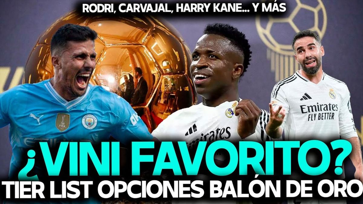 Vinicius Jr. como Balón de Oro: el debate se inclina hacia el brasileño pero Rodri y Kroos complican el podio 🇺🇸