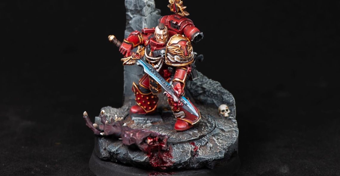 Showcase ++ Horus Heresy: Blood Angels Chapter Master Raldoron