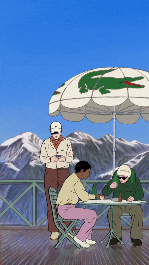 Rayan Takhedmit for Lacoste