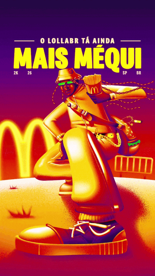 Estúdio Barca for McDonalds x Lollapalooza Brazil
