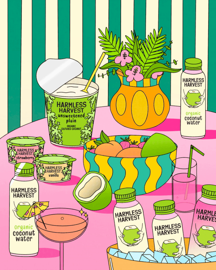 Katie Scarlett for Harmless Harvest