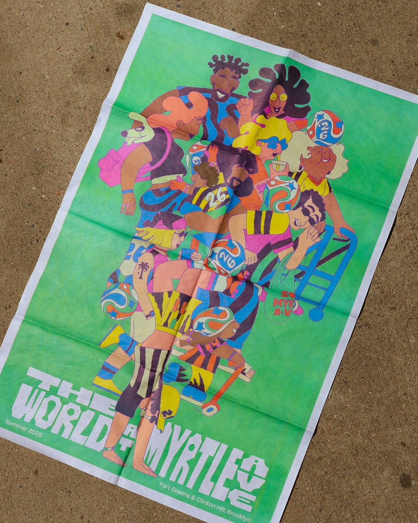 Eugenia Mello for Myrtle Ave x FIFA World Cup