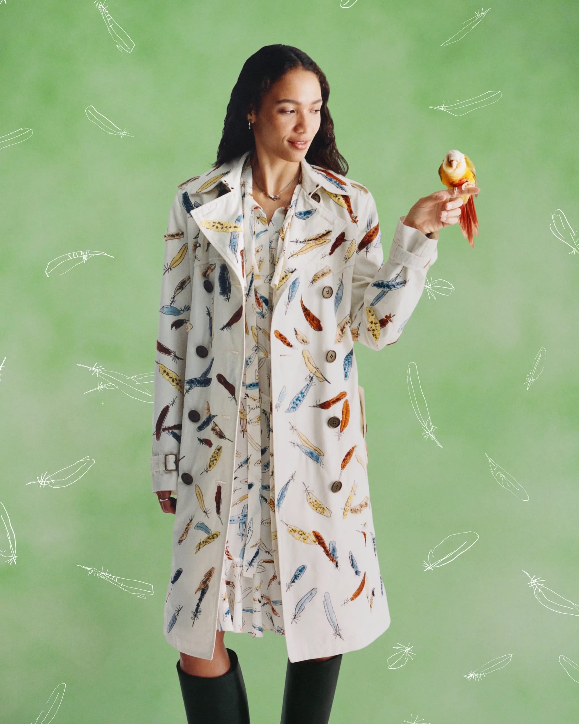 Sir Quentin Blake for Burberry