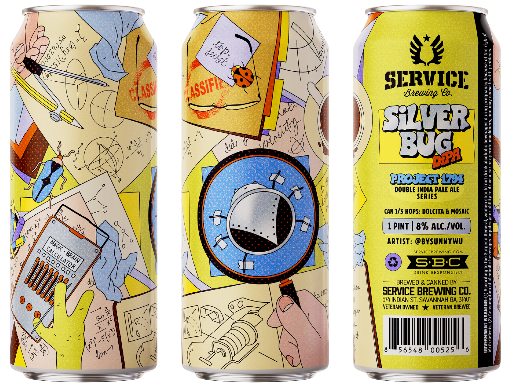 Sunny Wu for Service Brewing Co