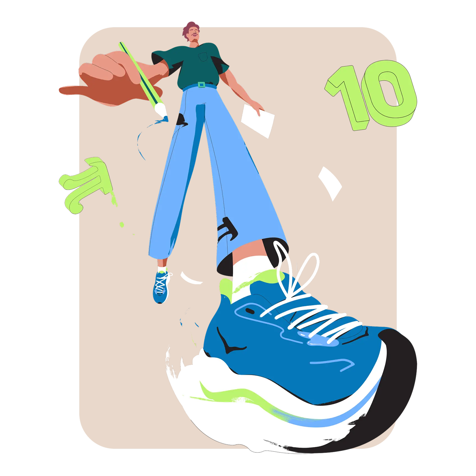 Sören Selleslagh for Morning Brew x HOKA