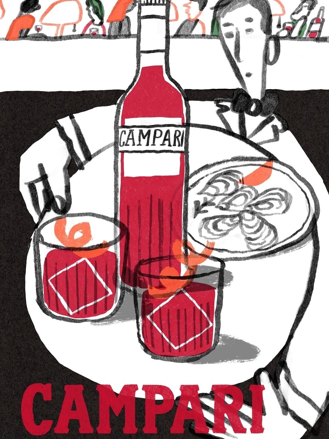 Lena Yokoyama for Campari