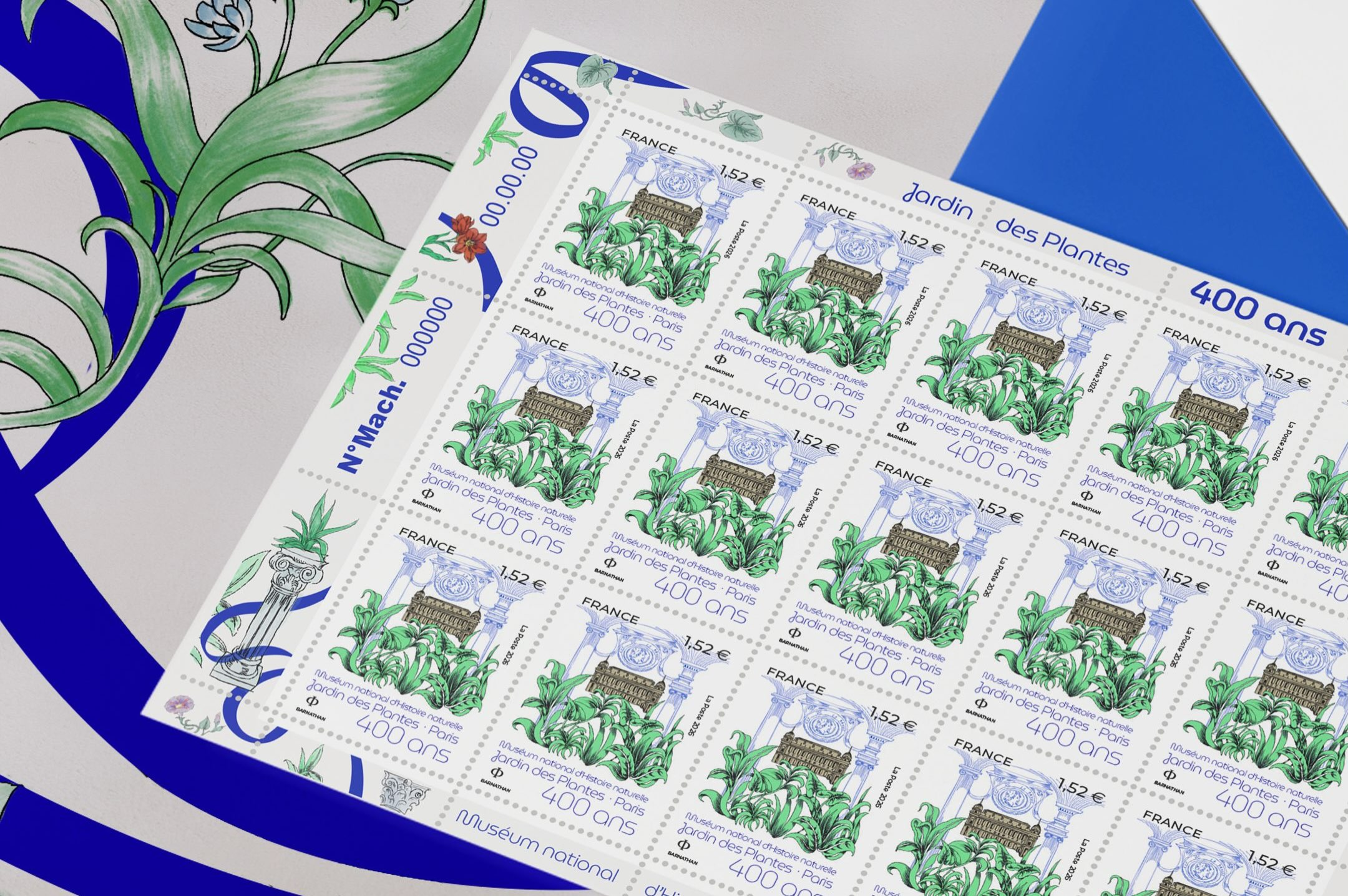 Amélie Barnathan for La Poste x Muséum national d'Histoire naturelle