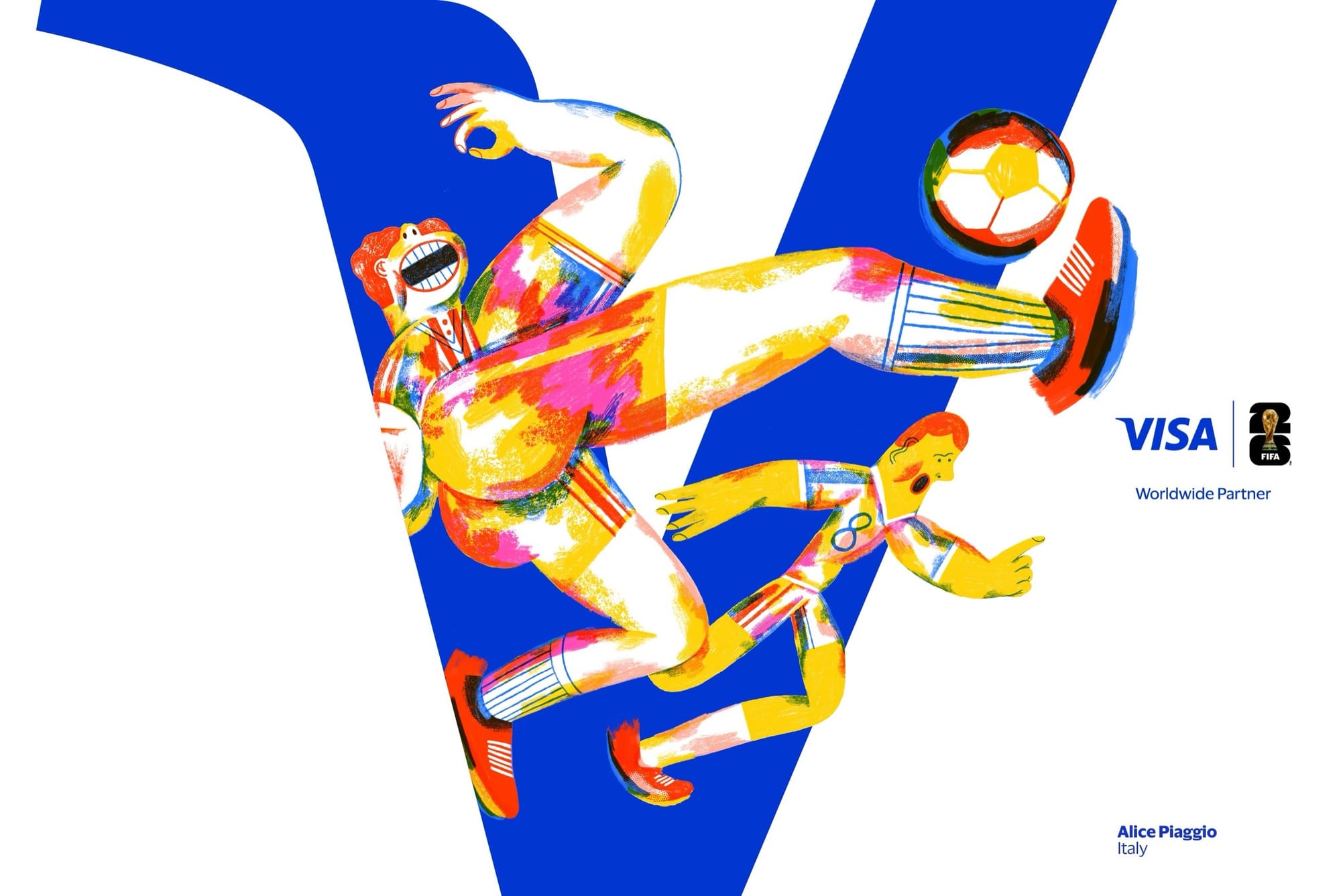Alice Piaggio for VISA x FIFA World Cup