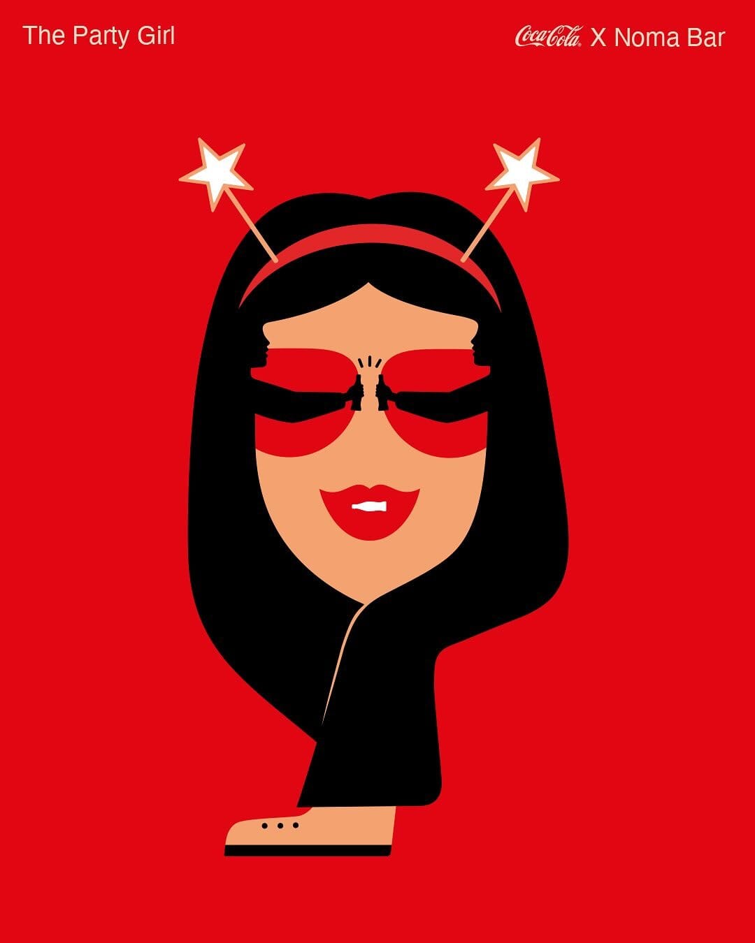 Noma Bar for Coca-Cola