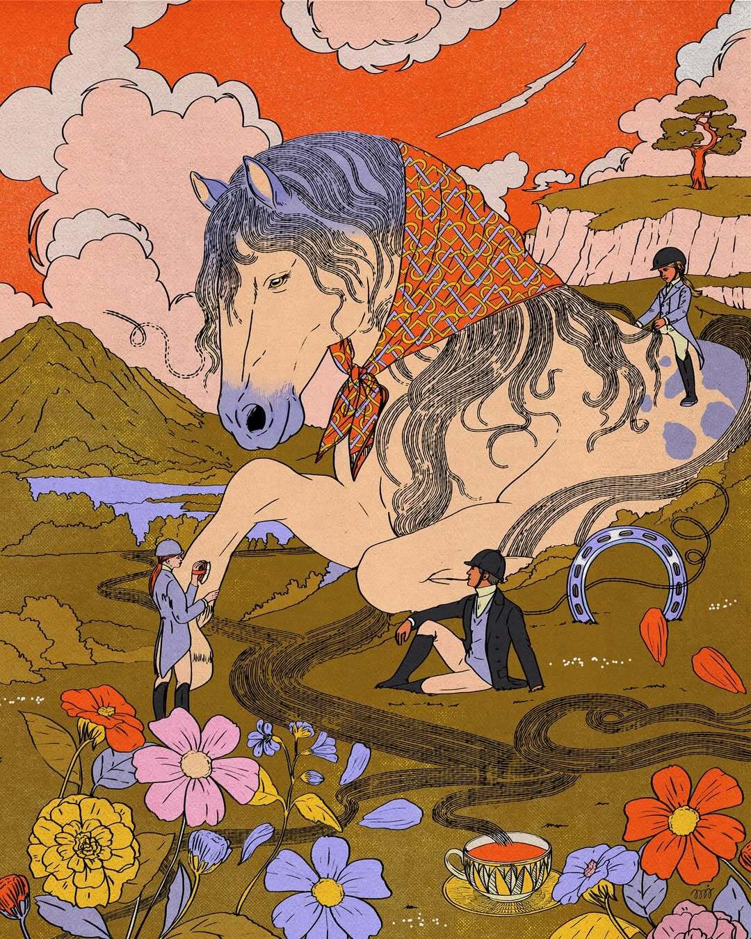 María Jesús Contreras for Hermès