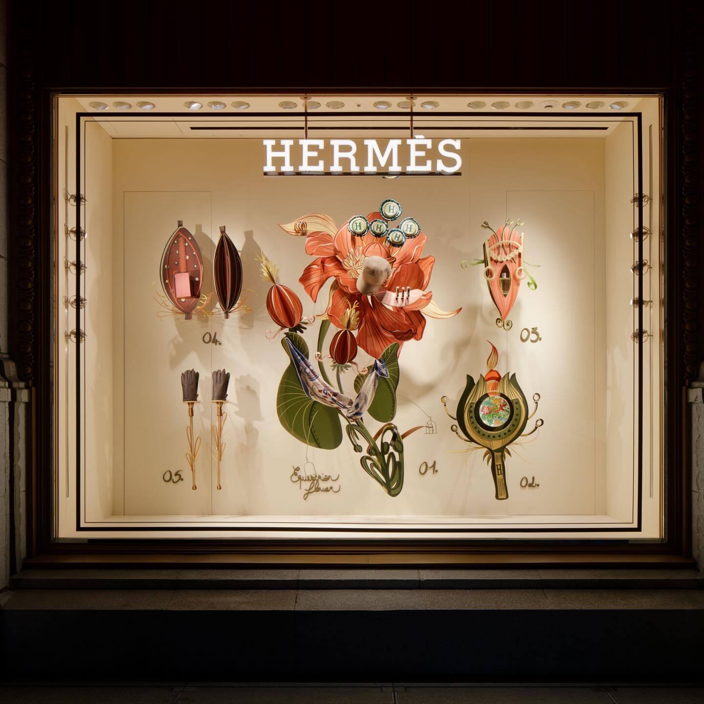 Marlène Gourounas for Hermès Japan