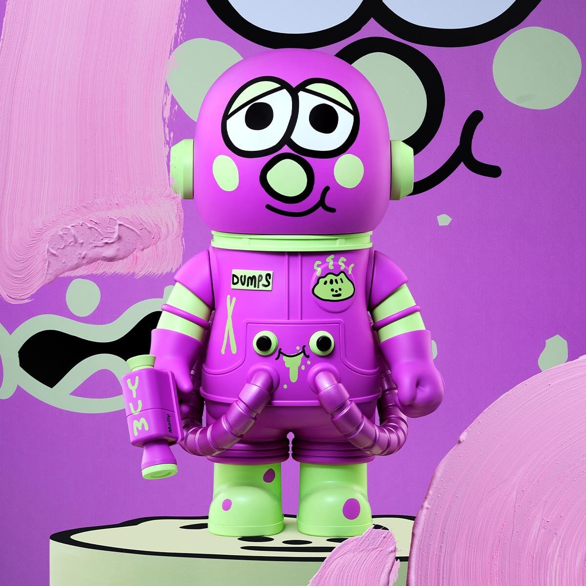 Jon Burgerman for Pop Mart