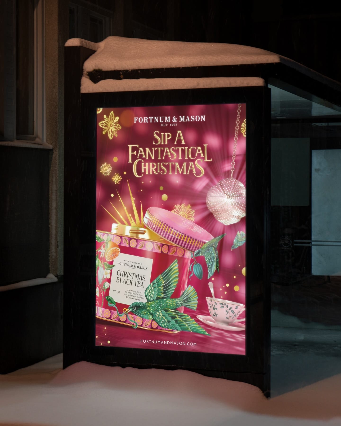 Olaf Hajek for Fortnum & Mason