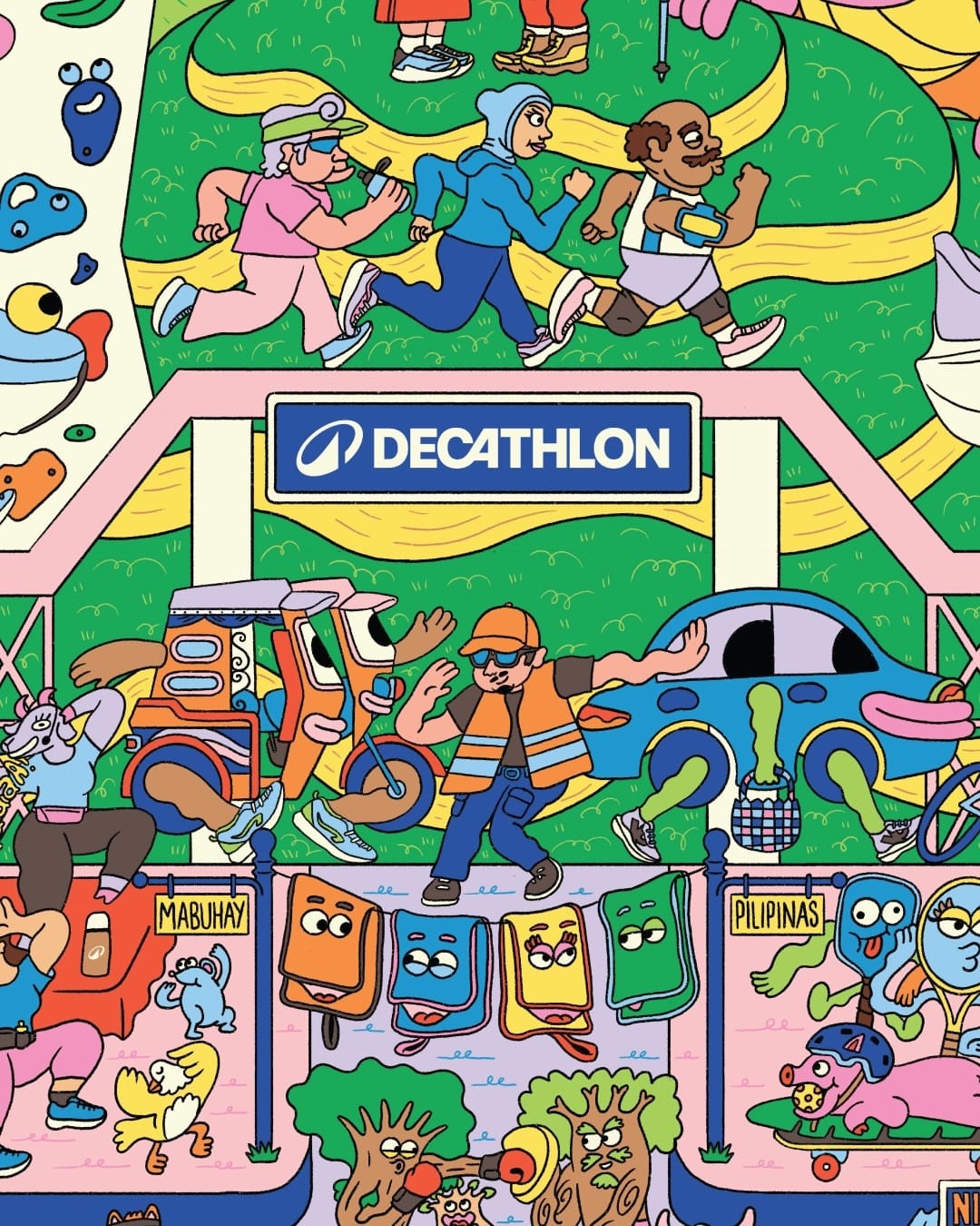 Kookie Santos for Decathlon Philippines