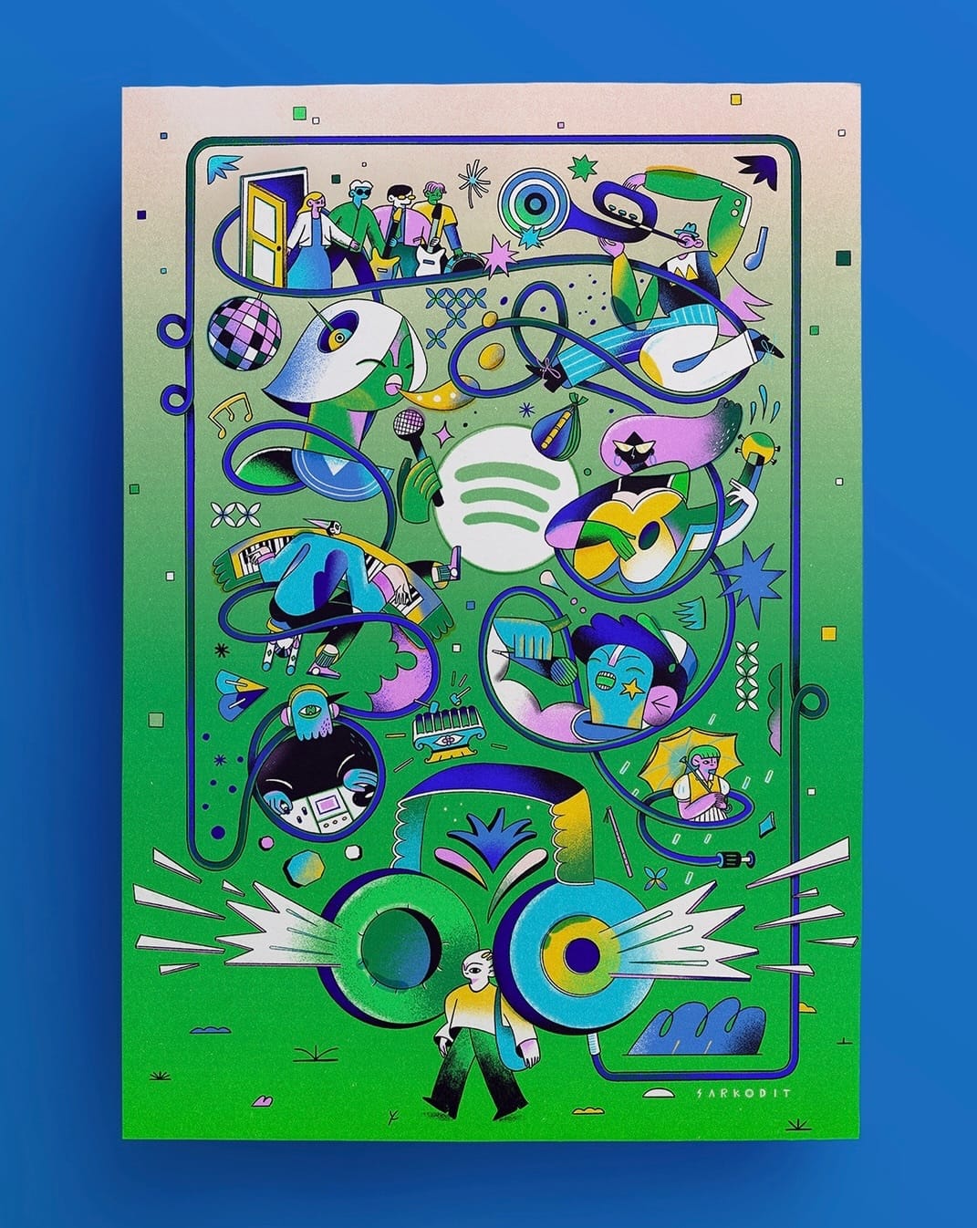 Sarkodit for Spotify Indonesia