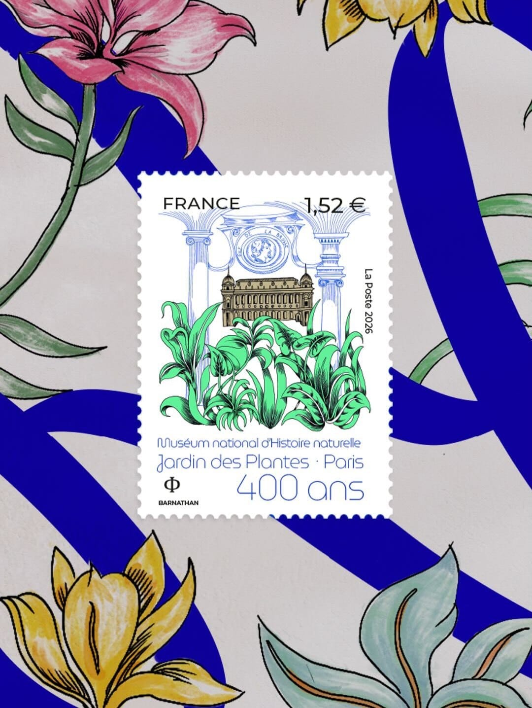 Amélie Barnathan for La Poste x Muséum national d'Histoire naturelle