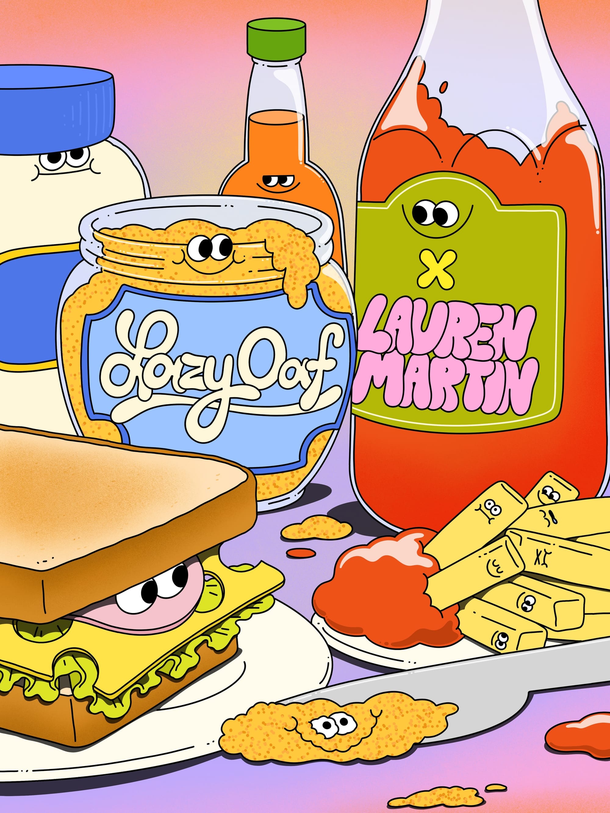 Lauren Martin for Lazy Oaf