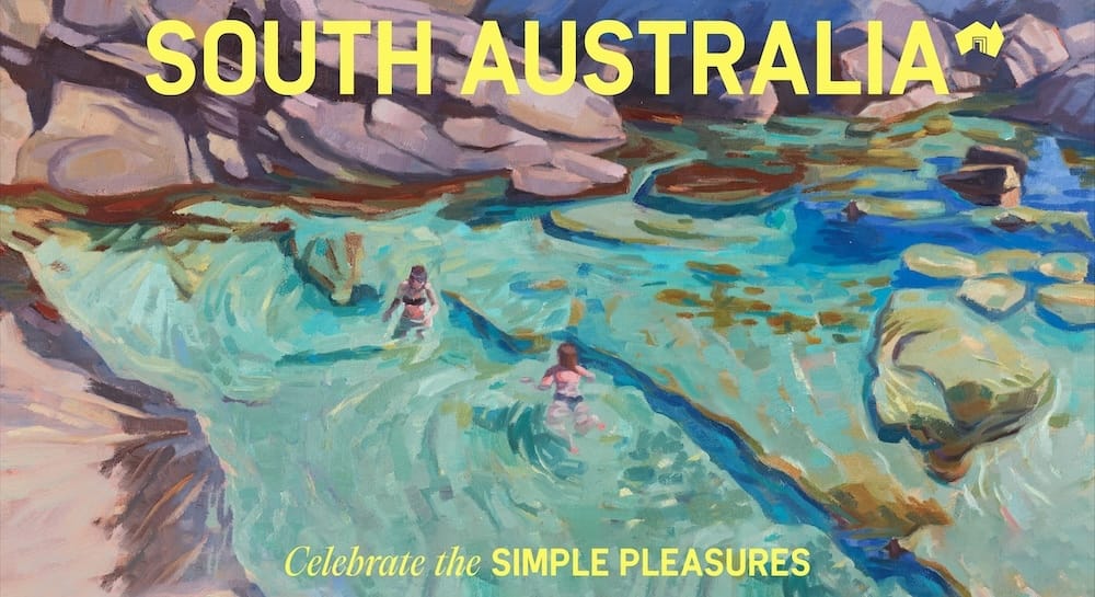 Lise Temple, Cecilia Gunnarsson, James Brown and Mike Barr for South Australian Tourism Commission