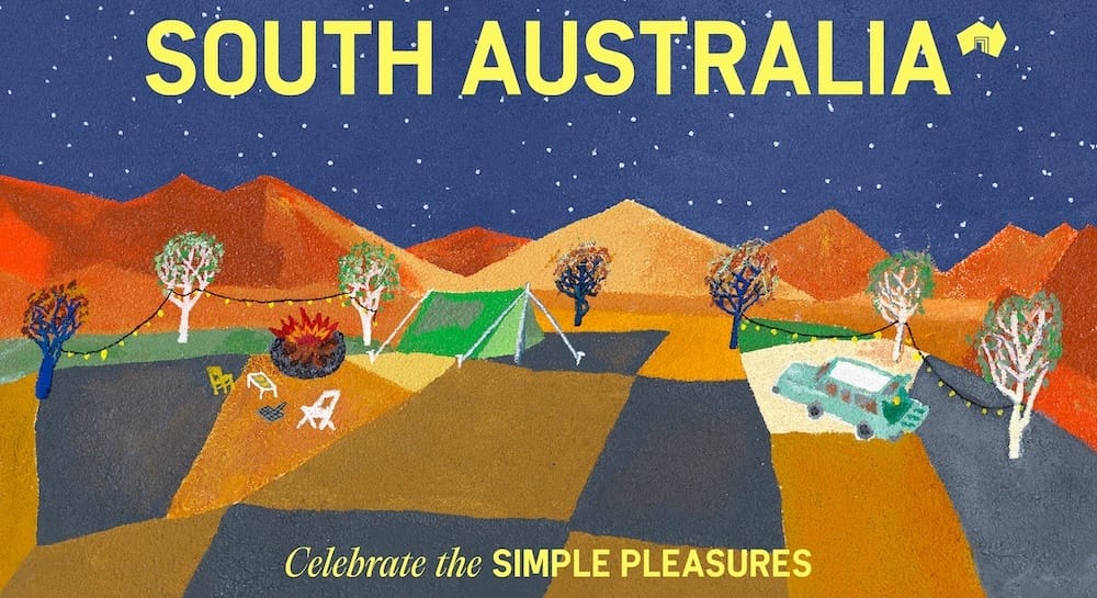 Lise Temple, Cecilia Gunnarsson, James Brown and Mike Barr for South Australian Tourism Commission