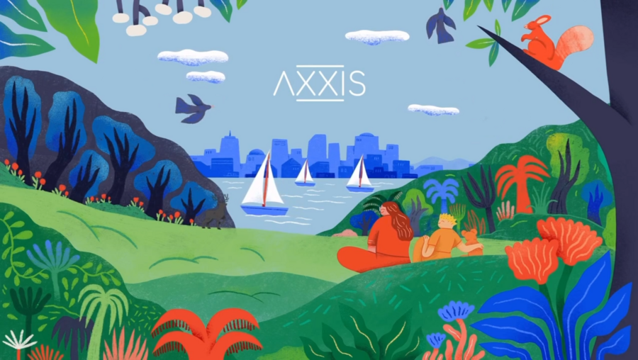Hend & Lamiaa and Mark Conlan for AXXIS