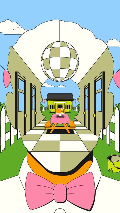Jimmy Simpson for David Byrne