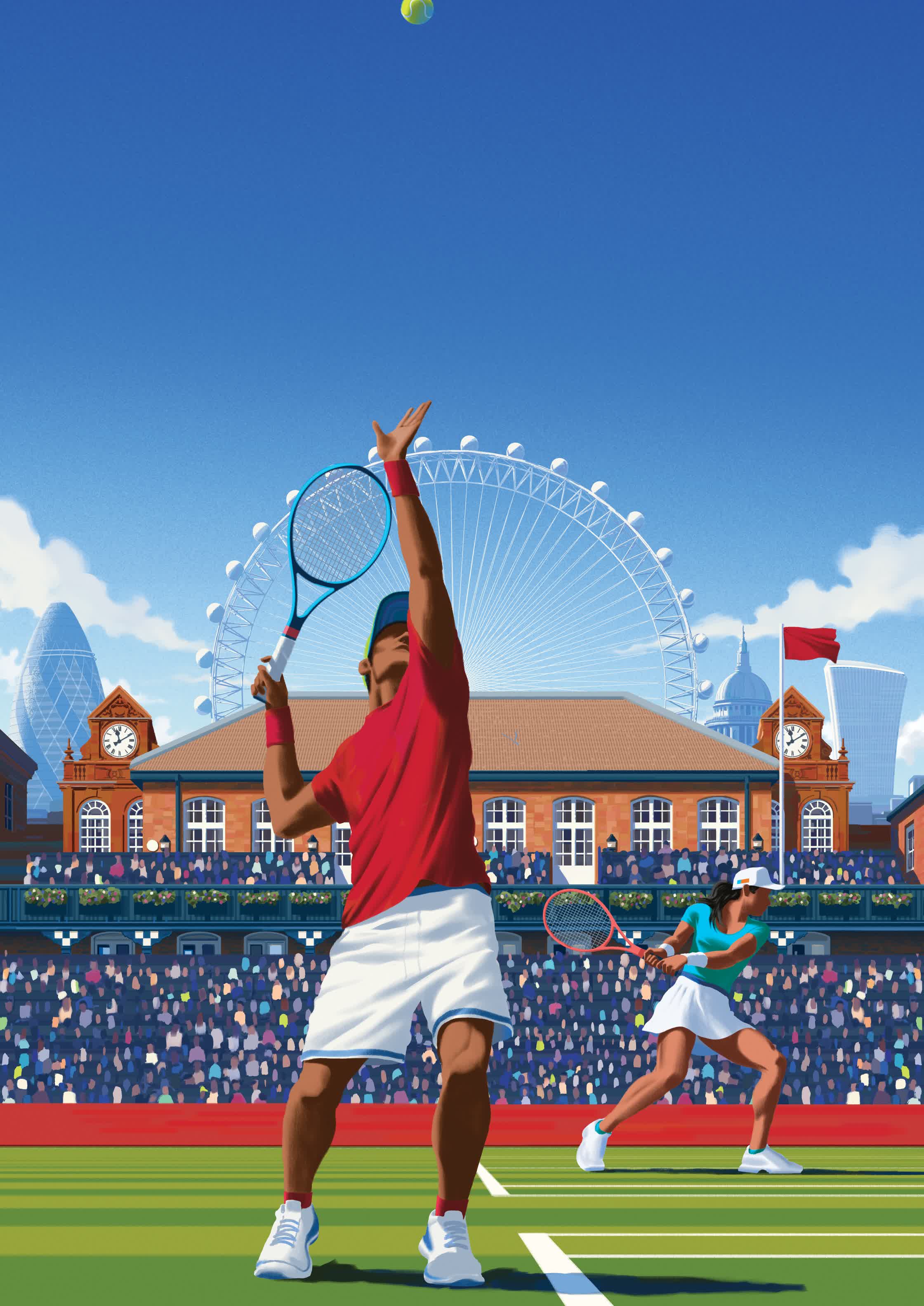 Sam Chivers for Lawn Tennis Association