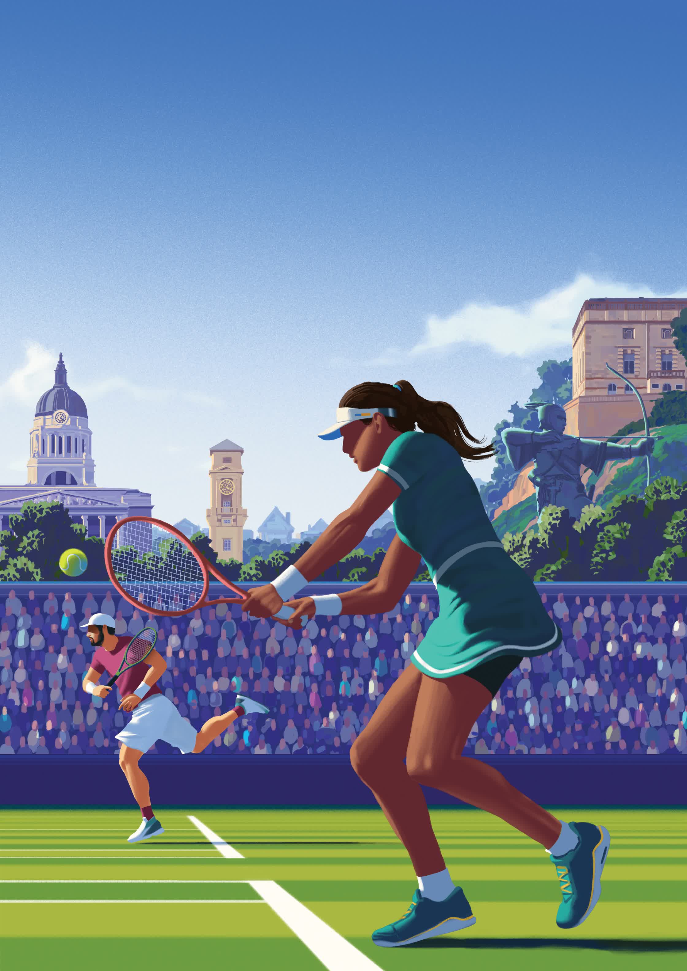 Sam Chivers for Lawn Tennis Association