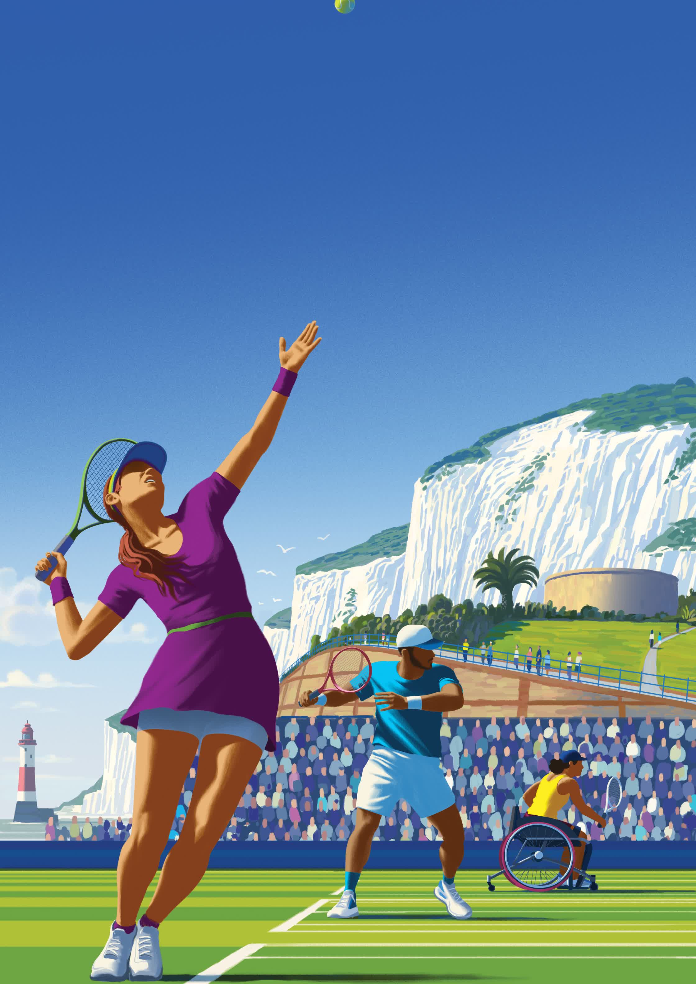 Sam Chivers for Lawn Tennis Association