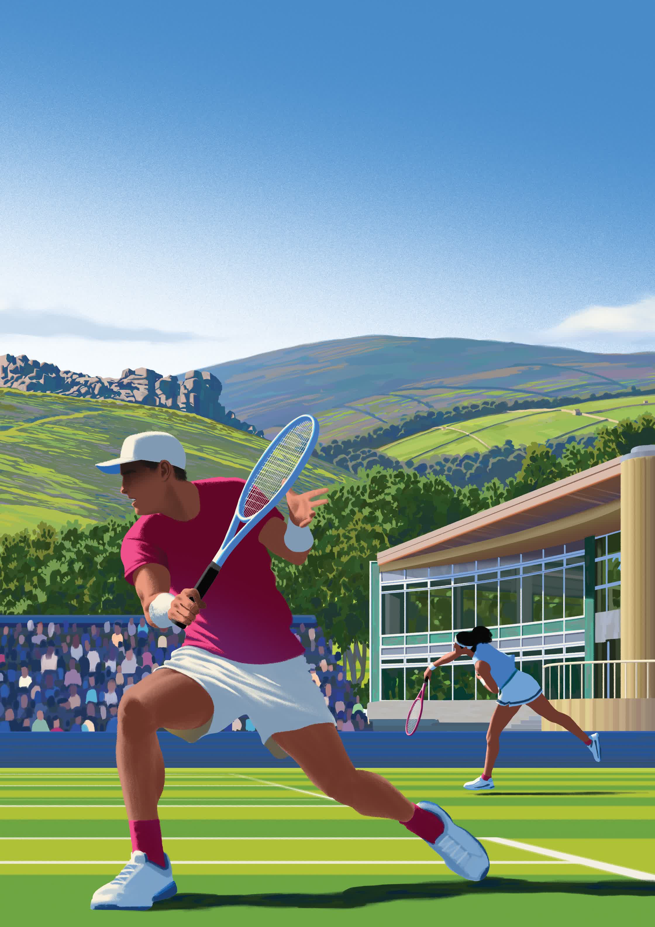 Sam Chivers for Lawn Tennis Association