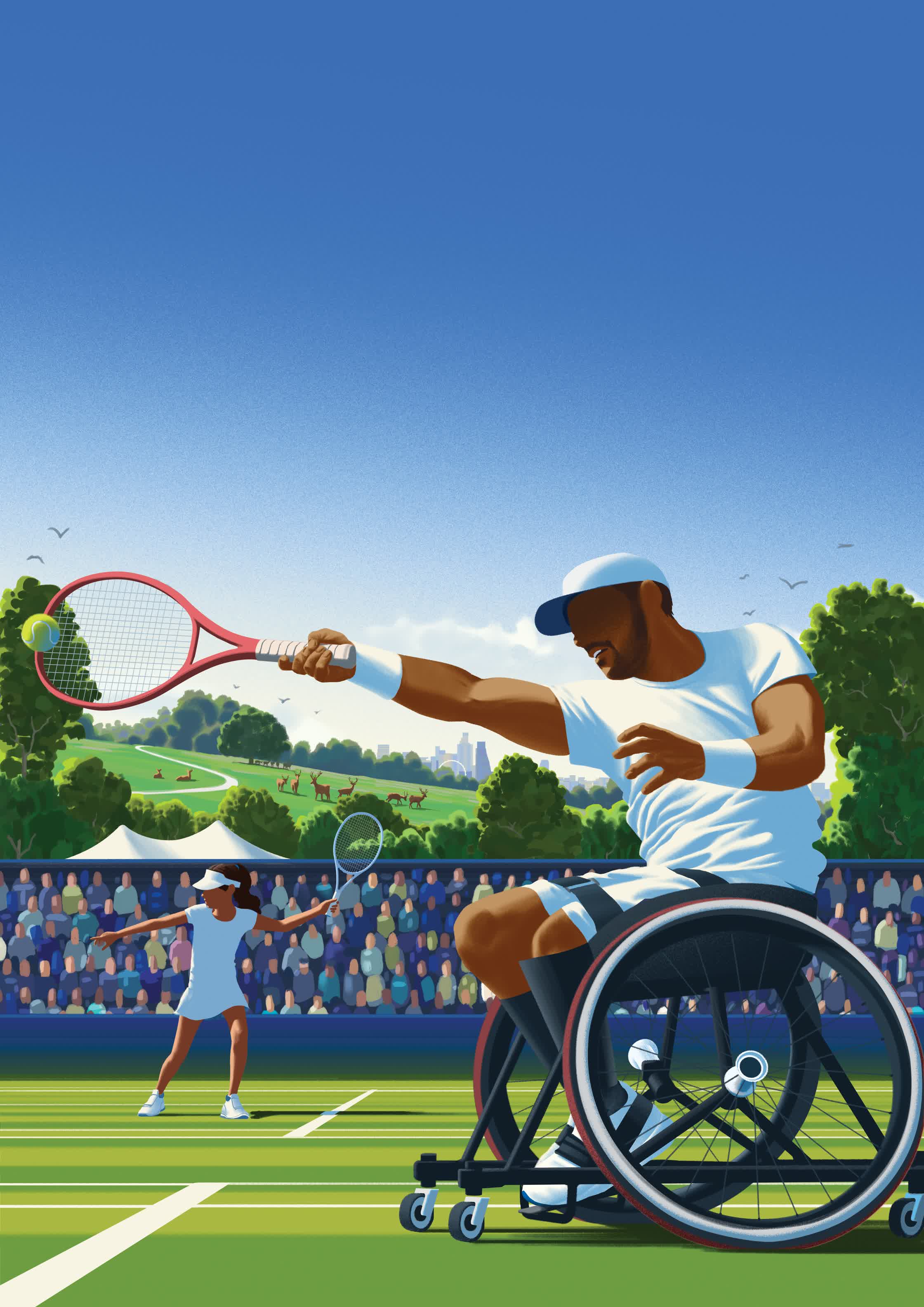 Sam Chivers for Lawn Tennis Association