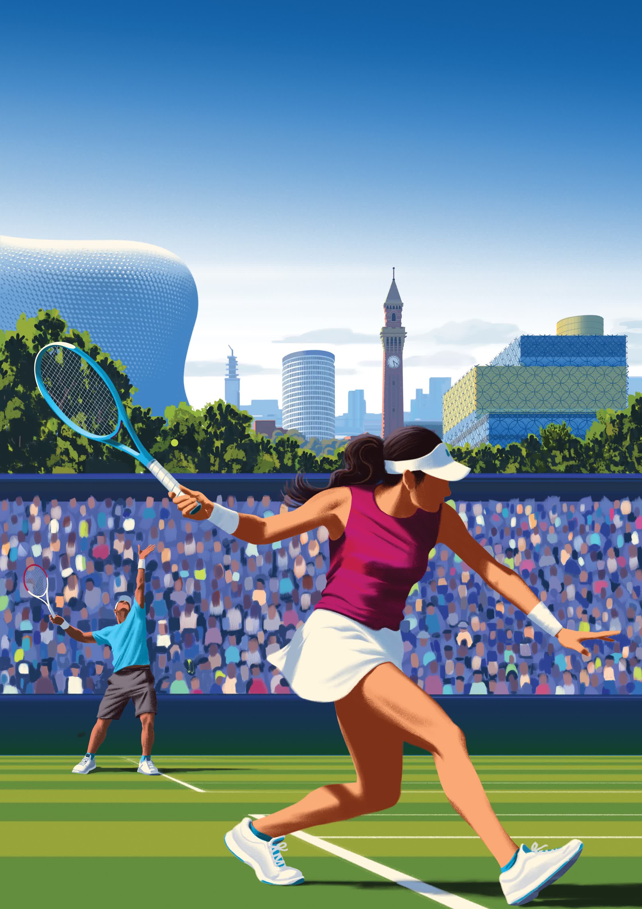 Sam Chivers for Lawn Tennis Association