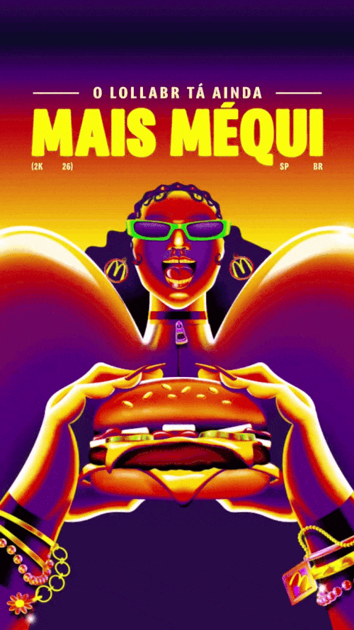 Estúdio Barca for McDonalds x Lollapalooza Brazil