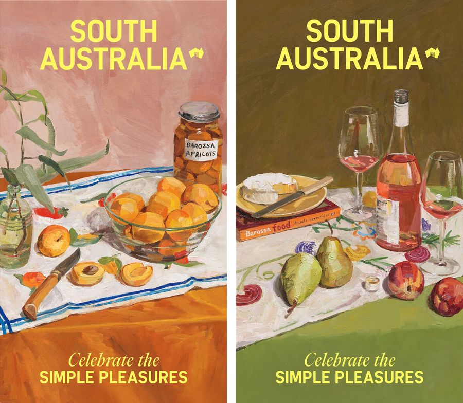 Lise Temple, Cecilia Gunnarsson, James Brown and Mike Barr for South Australian Tourism Commission