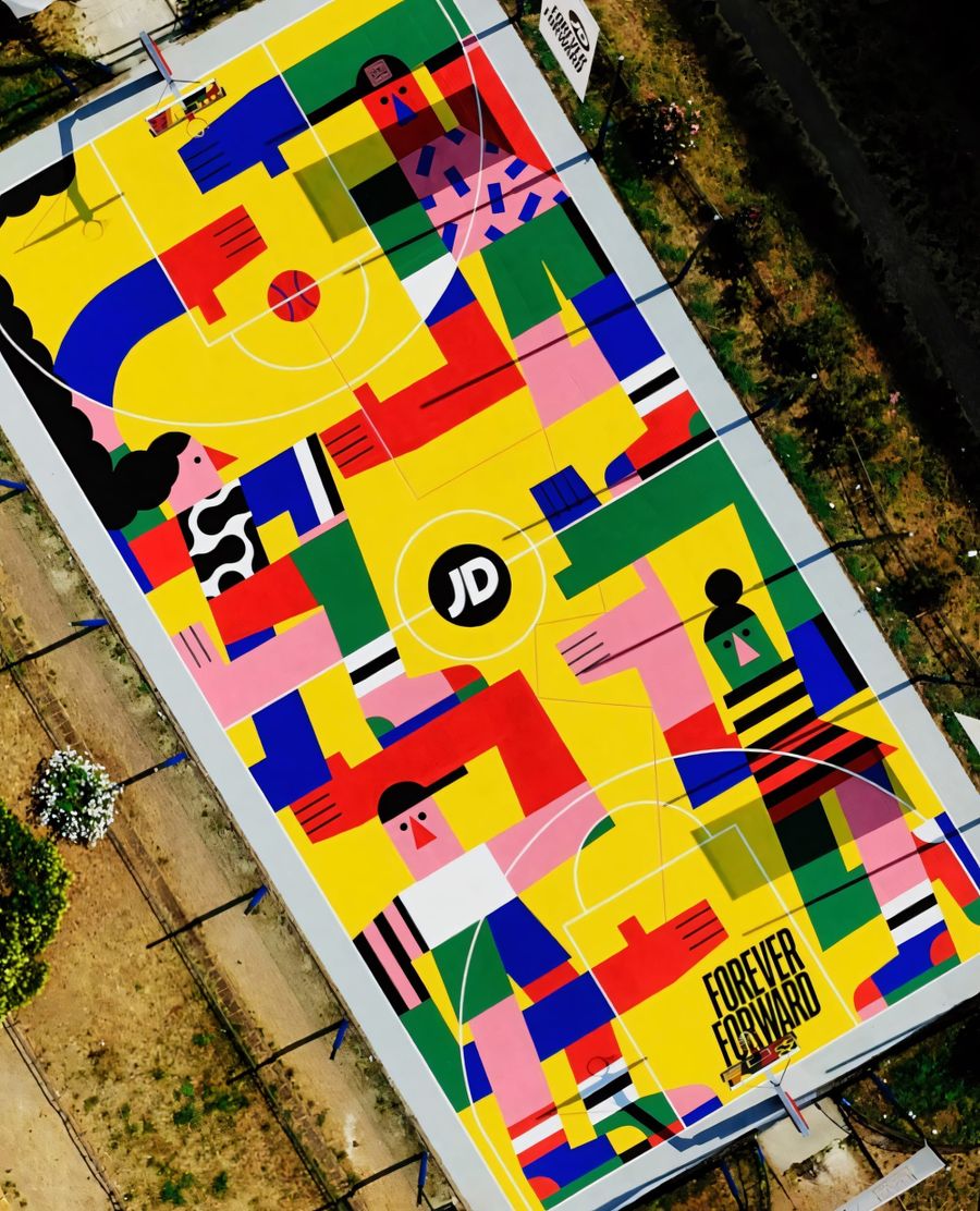 Camilla Falsini for Roma Bar Show x JD Sports Italia