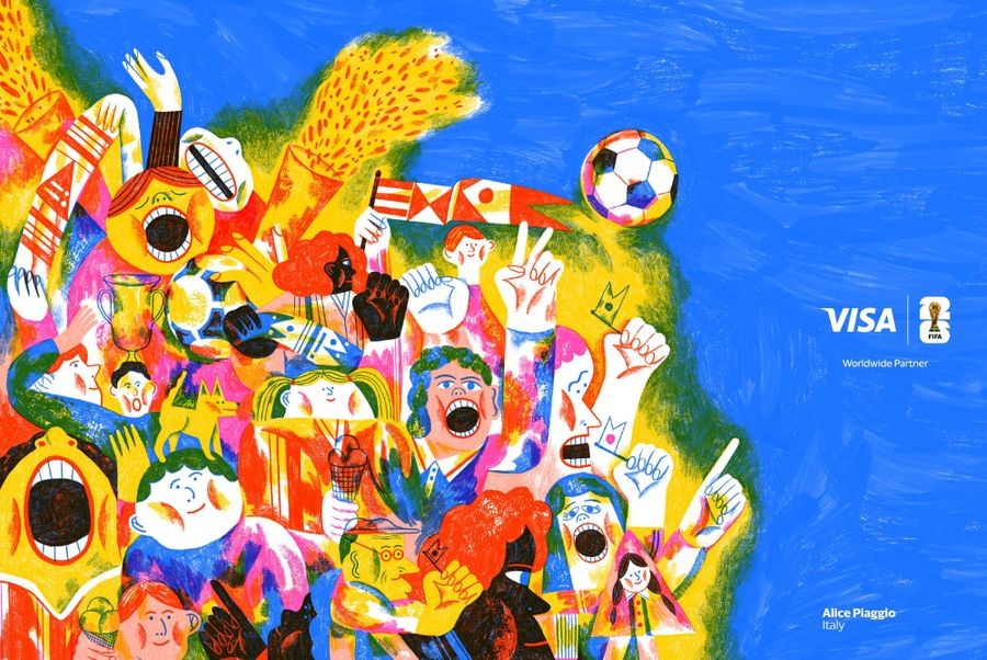Alice Piaggio for VISA x FIFA World Cup