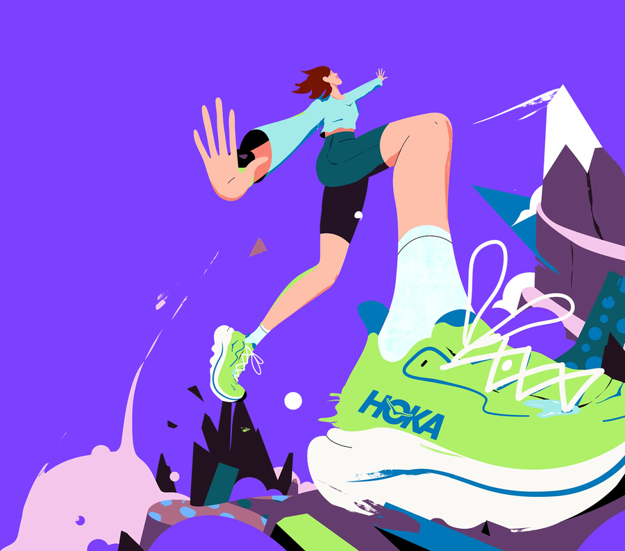 Sören Selleslagh for Morning Brew x HOKA