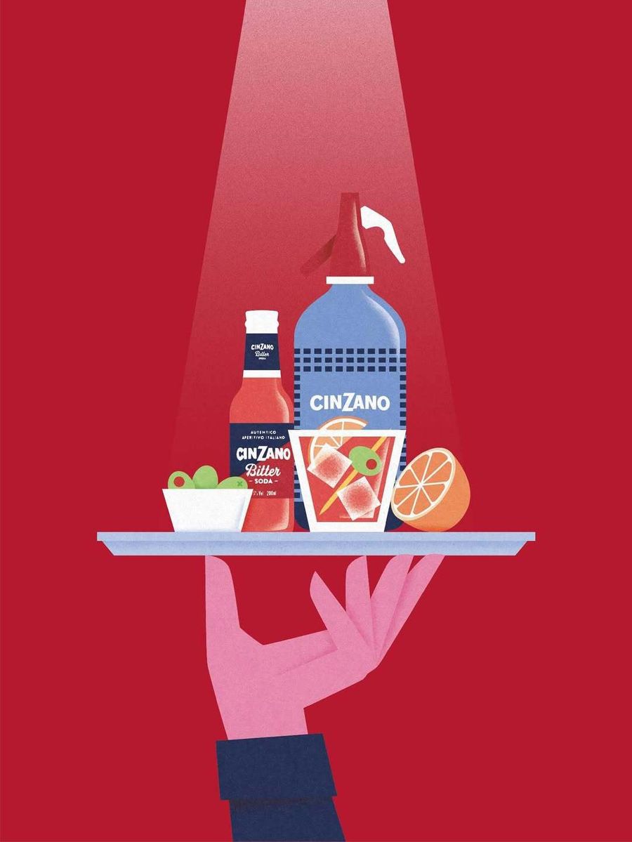 Ane Arzelus for Cinzano