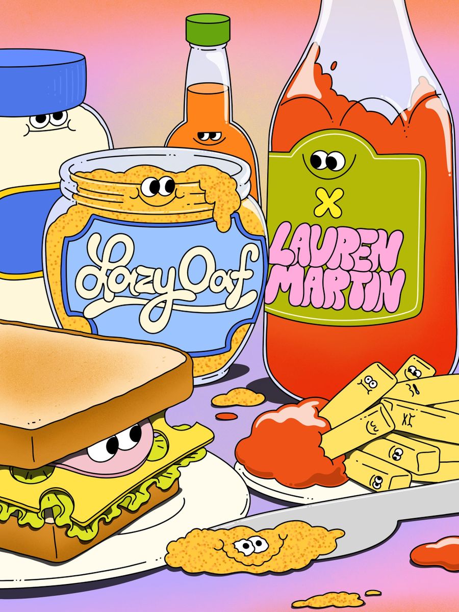Lauren Martin for Lazy Oaf